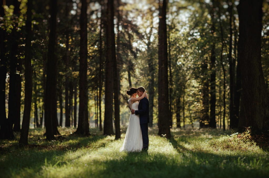 fotografia ślubna Częstochowa, Tomasz Konopka, Park w Świerklańcu plener slubny